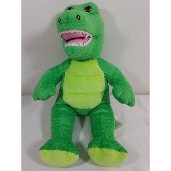 Build-A-Bear Workshop 17" Green Yellow Crocodile Alligator Plush 2009 Retired - Picture 2 of 6